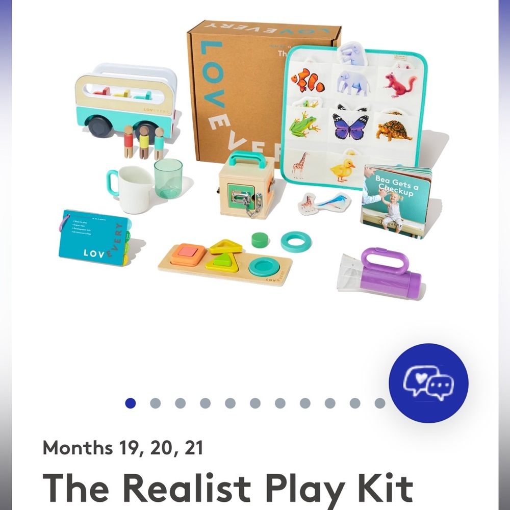 Lovevery “The Realist” Play Kit - Months 19, 20, 21 ⭐️ BRAND NEW ⭐️
